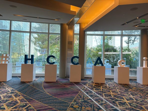 hcca compliance institute 2025 front lobby display