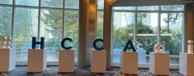 hcca compliance institute 2025 front lobby display