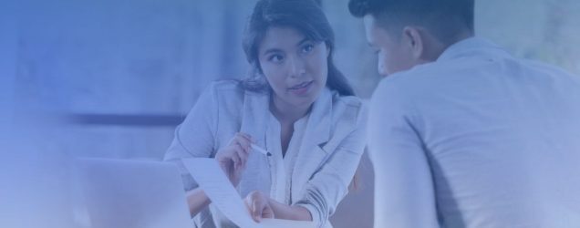 prior authorization modernization displayed with two clinical payer nurses discussing paperwork