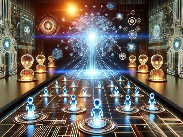AI distillation, abstract concept image of LLM economics