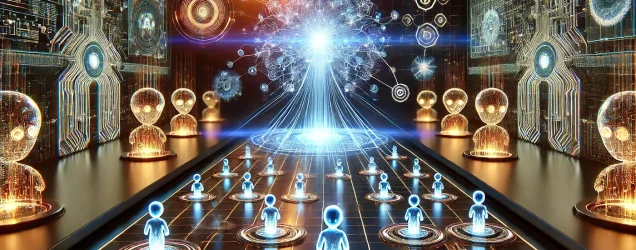 AI distillation, abstract concept image of LLM economics